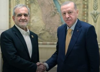 Erdoğan, İran Cumhurbaşkanı Pezeşkiyan ile görüştü