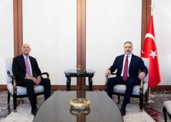 Hakan Fidan, Tom Barrack’ı kabul etti