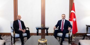 Hakan Fidan, Tom Barrack’ı kabul etti