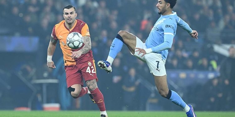 Manchester City’e yenilen Galatasaray play-off turuna kaldı