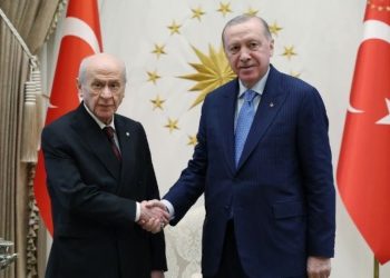 Sürpriz görüşme: Erdoğan ve Bahçeli bir araya geldi