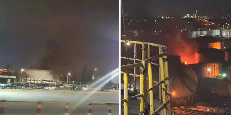 Tüpraş rafinerisinde patlama oldu!