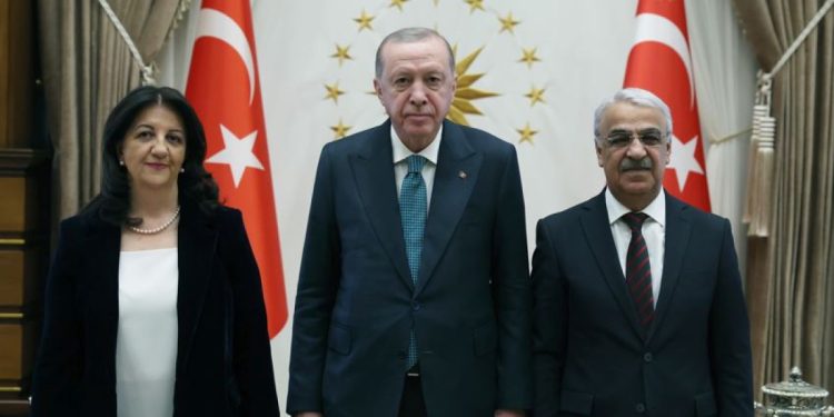 Erdoğan, DEM Parti heyetini kabul etti