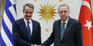 Erdoğan, Miçotakis’le görüştü