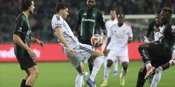 Ziraat Türkiye Kupası’nda Kocaelispor ile Beşiktaş 1-1 berabere kaldı