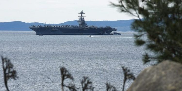 ABD’nin dev uçak gemisi bakım için Hırvatistan’da