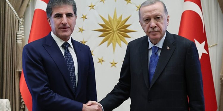 Erdoğan’den IKBY Başkanı Barzani’ye ‘geçmiş olsun’ mesajı