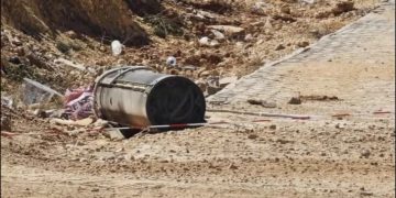 Gaziantep’e füze parçası düştü