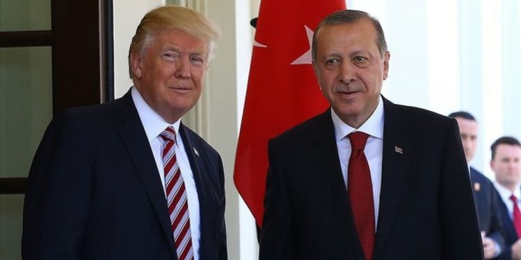 Cumhurbaşkanı Erdoğan ile Trump görüştü