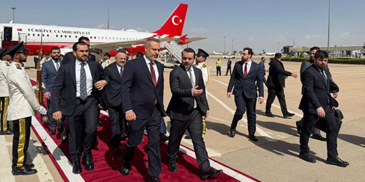 Fidan, Şam’da Şara ve Zelenskiy ile görüştü