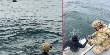 Karadeniz’deki mayına SAS timlerince müdahale