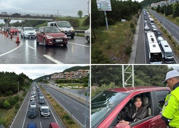 Kurban Bayramı trafiği başladı: Yollarda kilometrelerce araç kuyruğu