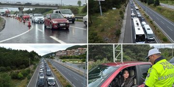 Kurban Bayramı trafiği başladı: Yollarda kilometrelerce araç kuyruğu