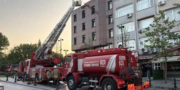 Topkapı’da otel yangını: 1 ölü