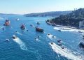 15 Temmuz şehitleri anısına İstanbul Boğazı’ndan 253 tekne geçti