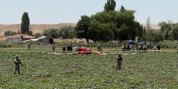 Başkentte eğitim helikopteri kazası: 1 şehit