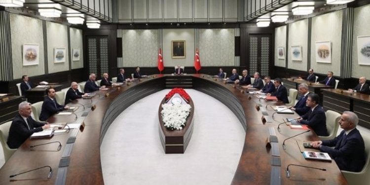 Beştepe’de Kabine toplantısı