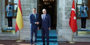 Cumhurbaşkanı Erdoğan Sanchez ile görüştü