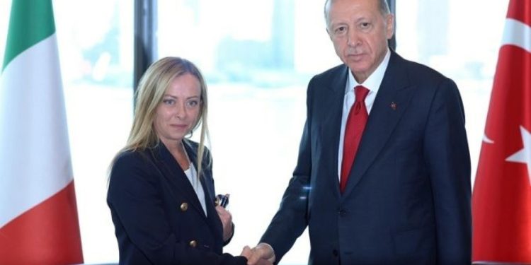 Erdoğan, İtalya Başbakanı Meloni ile görüştü