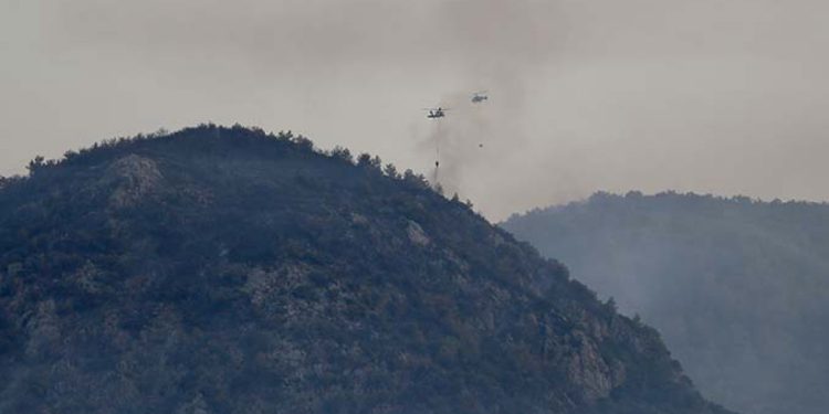 Fethiye’deki orman yangını kontrol altında