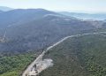 Milas’taki orman yangını rüzgarın etkisiyle yayıldı: 1120 kişi tahliye edildi