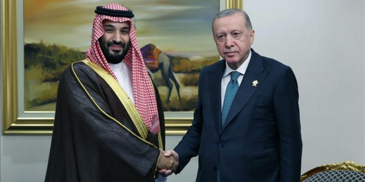 Cumhurbaşkanı Erdoğan, Prens Selman ile görüştü