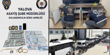 Sanal dolandırıcılık ağına operasyon: 18 ilde 153 tutuklama