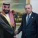 Cumhurbaşkanı Erdoğan, Suudi Veliaht Prensi Selman ile görüştü