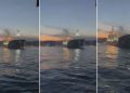 İstanbul Boğazı’nda korku dolu anlar: Sürüklenen tanker kıyıya metreler kala durdu